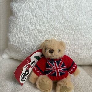 Harrods Bear Keyring with UK Sweater